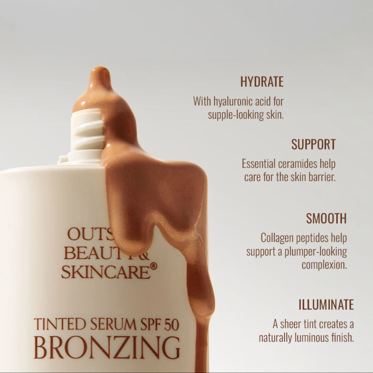 SPF 50 Tinted Bronzing Serum